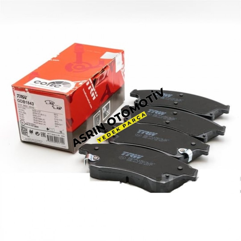 Opel Astra K Ön Fren Balatası 276 mm TRW Marka